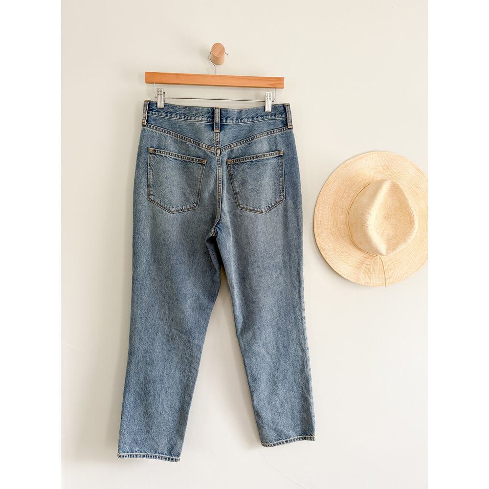 J.Crew Factory | Premium Edition high-rise straight jean | Sz 28 - Picture 5 of 8